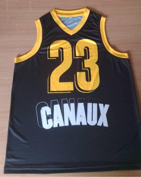 Maillot de basket cousu et personnalisé CANAUX
