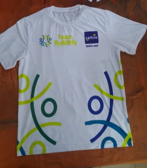T-shirts cousus & sublimés Team Building Celtiis